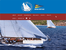 Tablet Screenshot of antiguaclassics.com